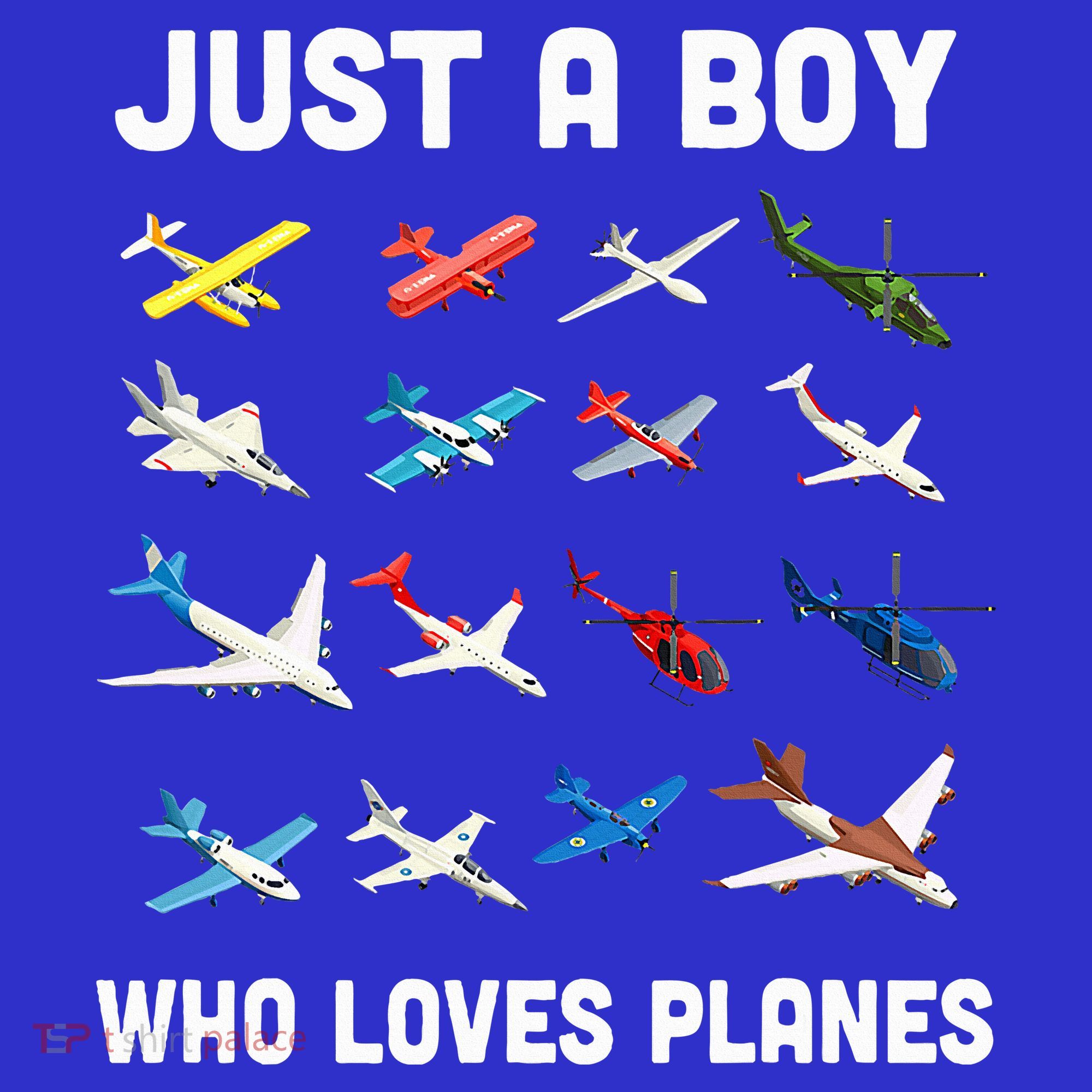 Just A Boy Who Loves Planes Toddler Hoodie