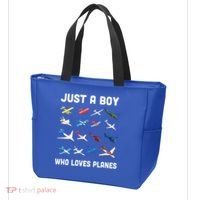 Just A Boy Who Loves Planes Tote Bag thumb 3