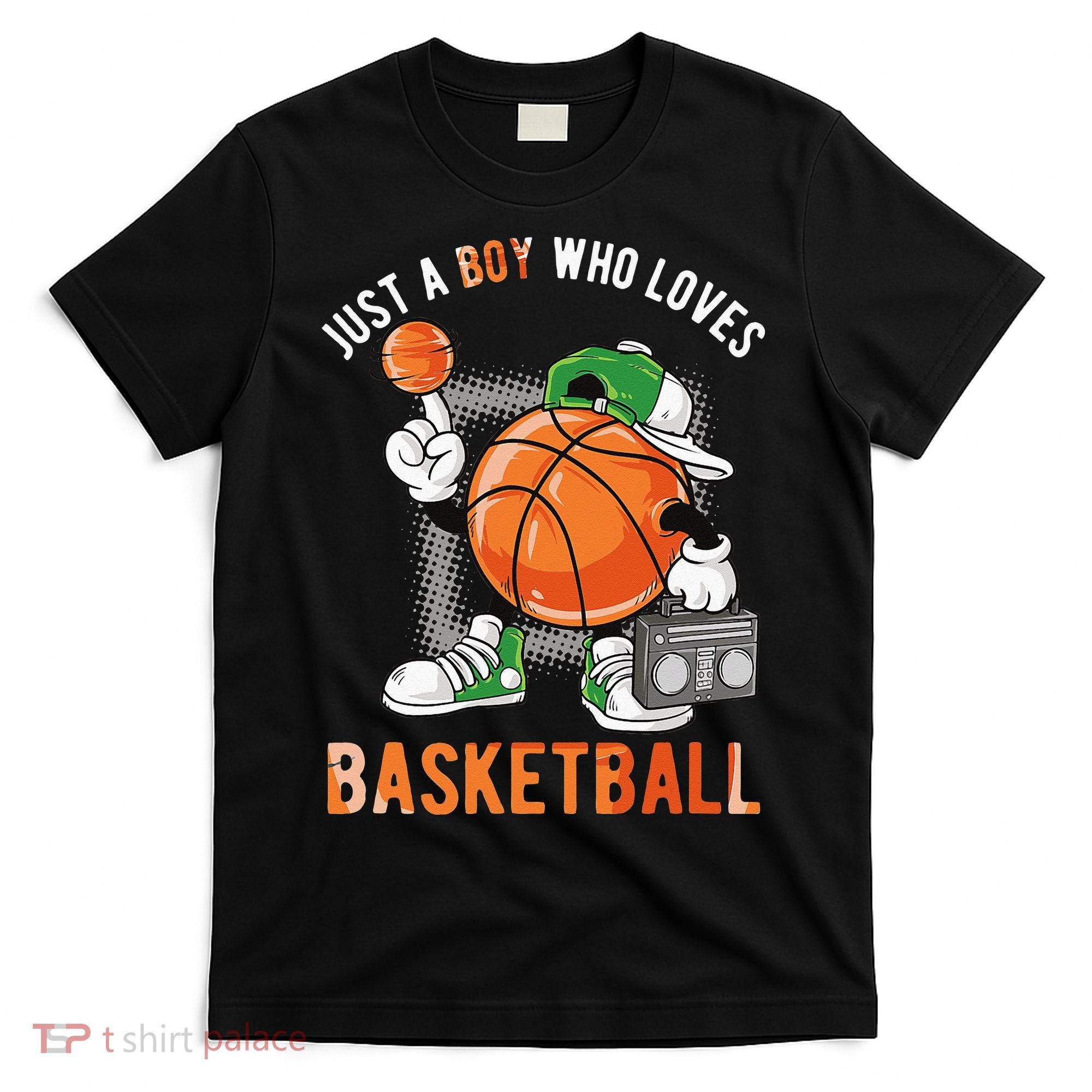 Just A Boy Who Loves Basketball T-Shirt