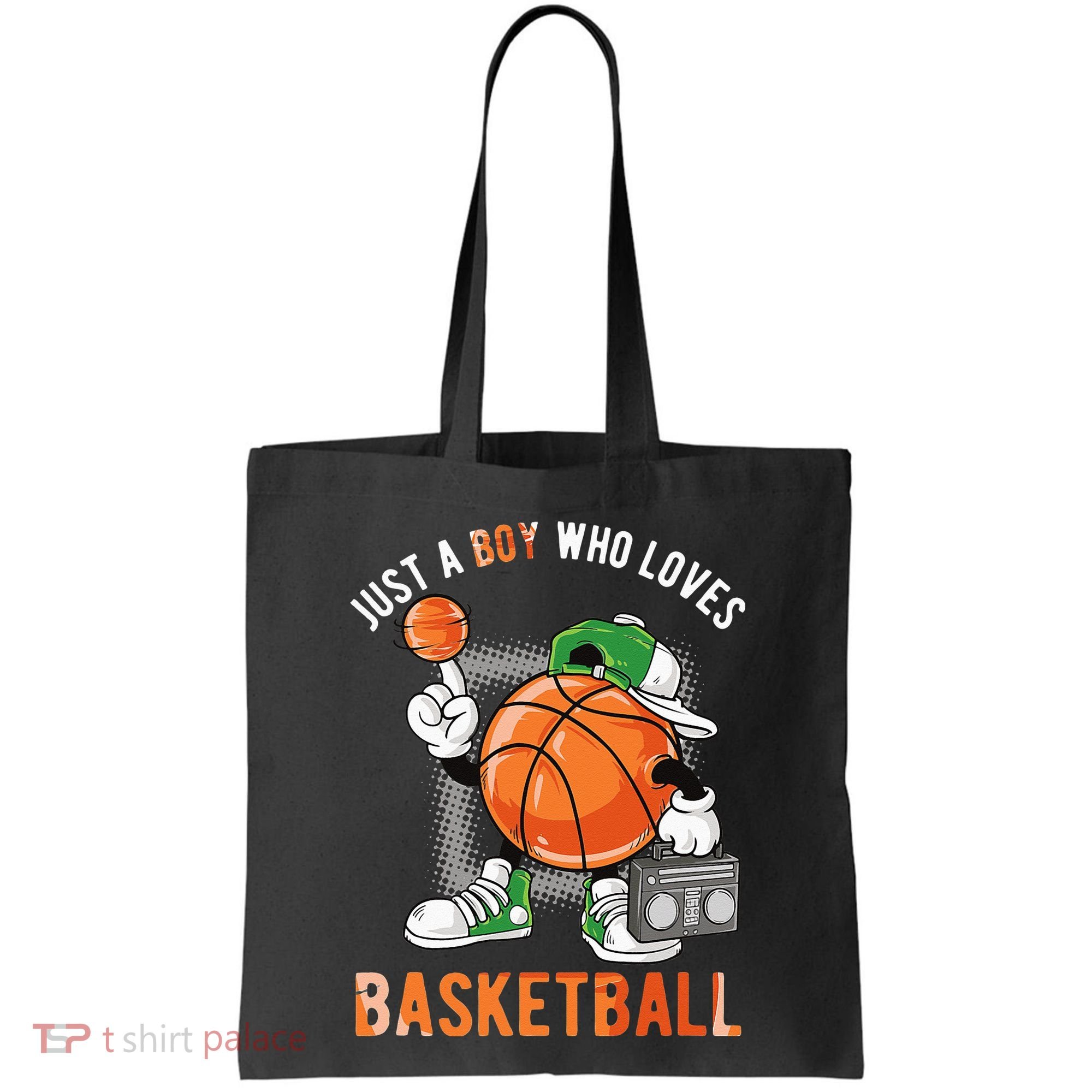 Just A Boy Who Loves Basketball Tote Bag
