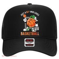 Just A Boy Who Loves Basketball Hat thumb 0