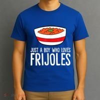 Just A Boy Who Loves Frijoles Funny Mexican Frijoles T-Shirt thumb 3