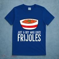 Just A Boy Who Loves Frijoles Funny Mexican Frijoles T-Shirt thumb 5