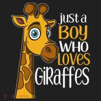 Just A Boy Who Loves Giraffes Funny Giraffe Hat thumb 2