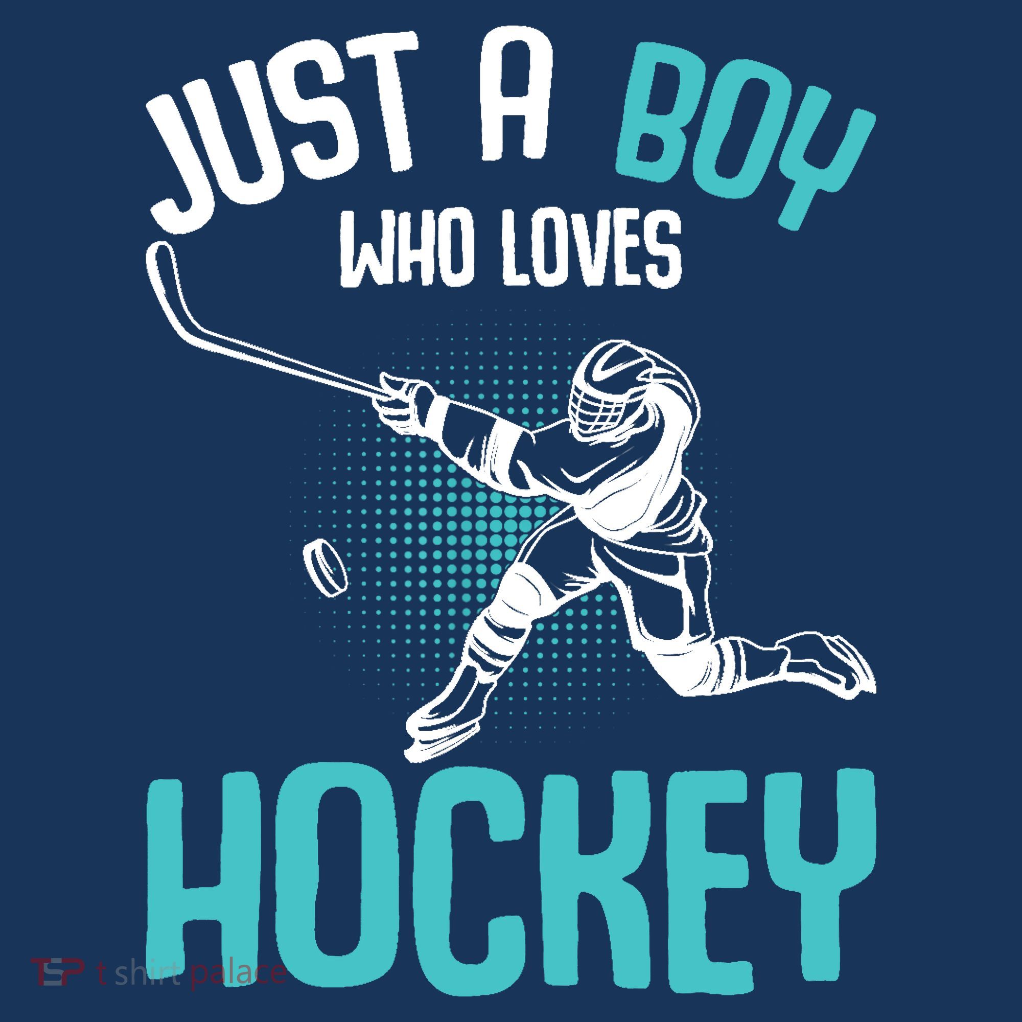 Just a Boy who loves Hockey Player Ice Hockey Boy Women's Hoodie