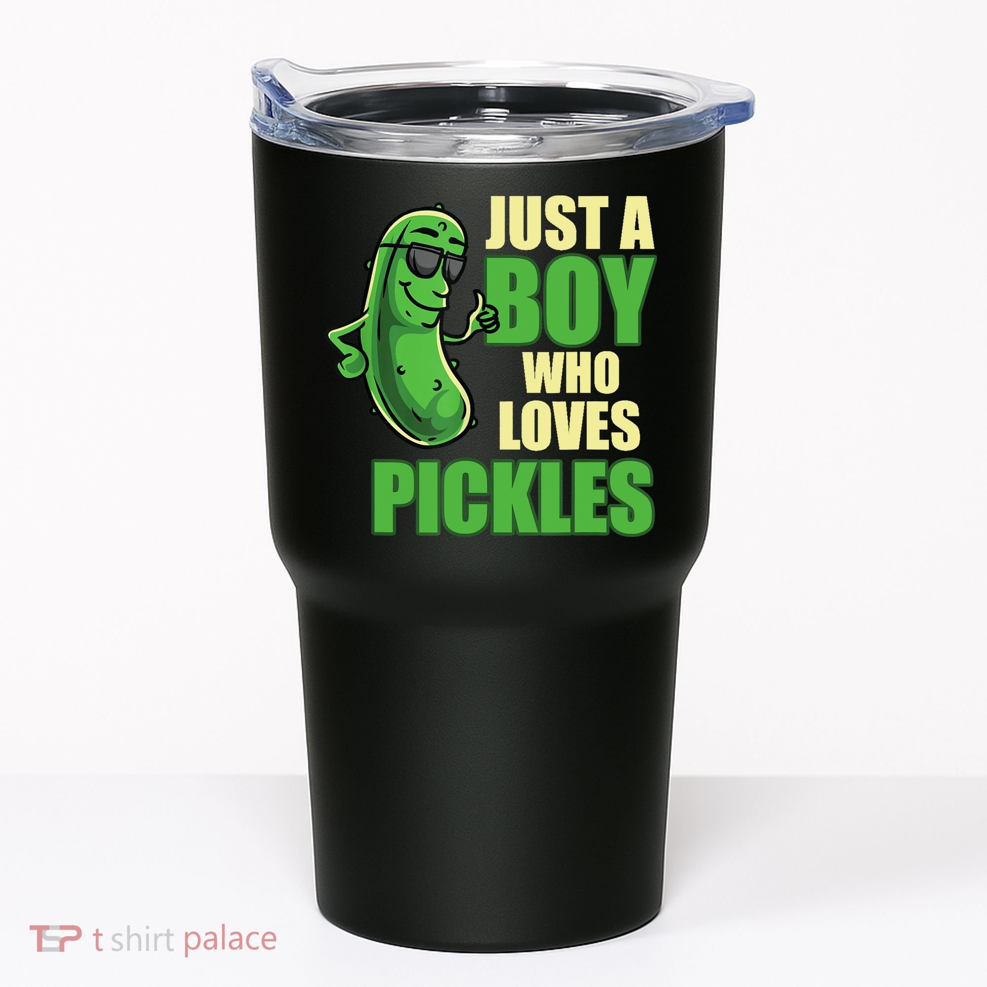 Just A Boy Who Loves Pickles Funny Pickle Boy Tumbler
