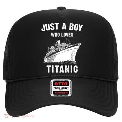 Just A Boy Who Loves Titanic Hat
