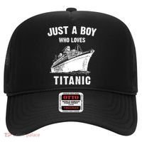 Just A Boy Who Loves Titanic Hat thumb 0