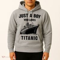 Just A Boy Who Loves Titanic Hoodie thumb 2