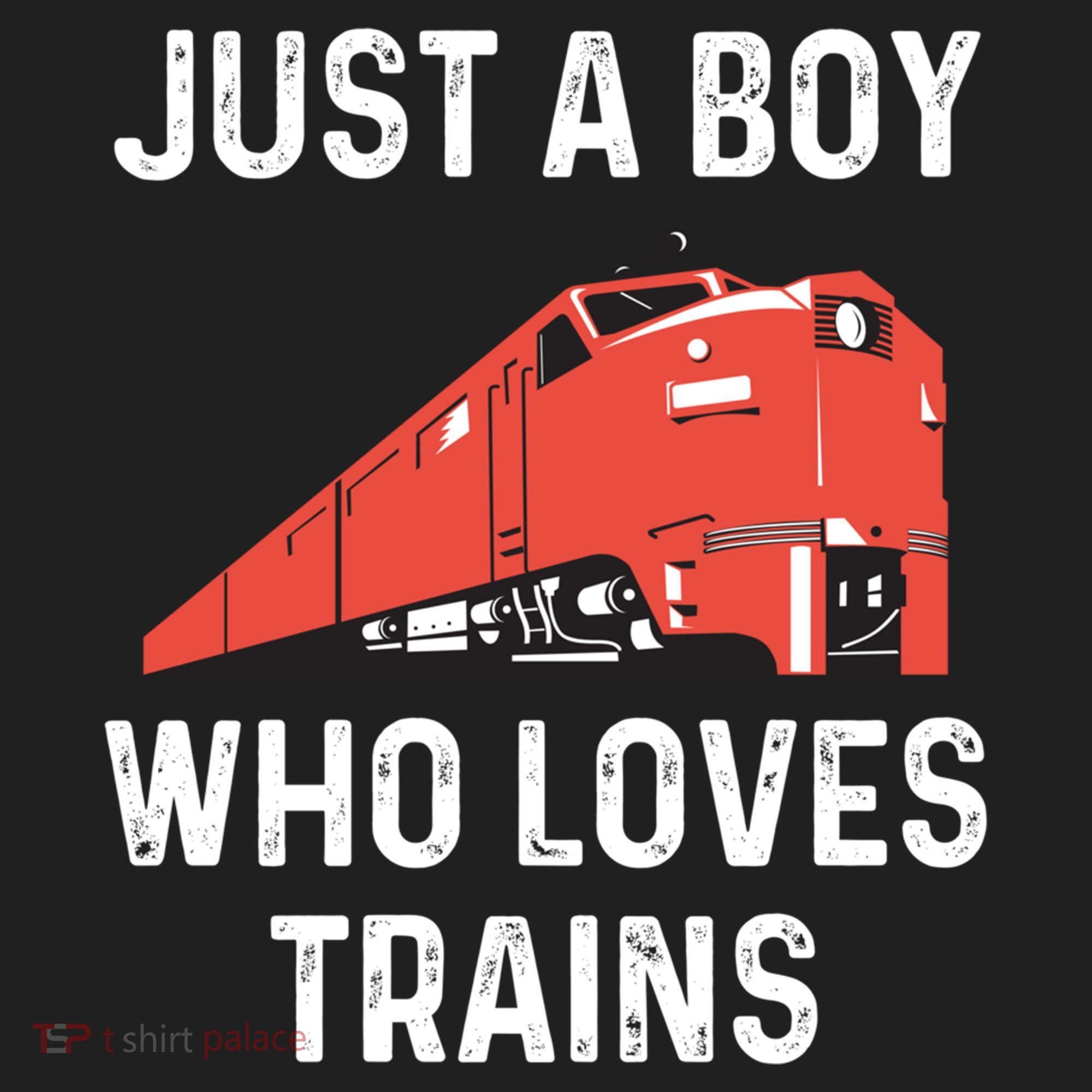 Just A Boy Who Loves Trains Great Gift Cool Boys Trainspotting Gift Beanie