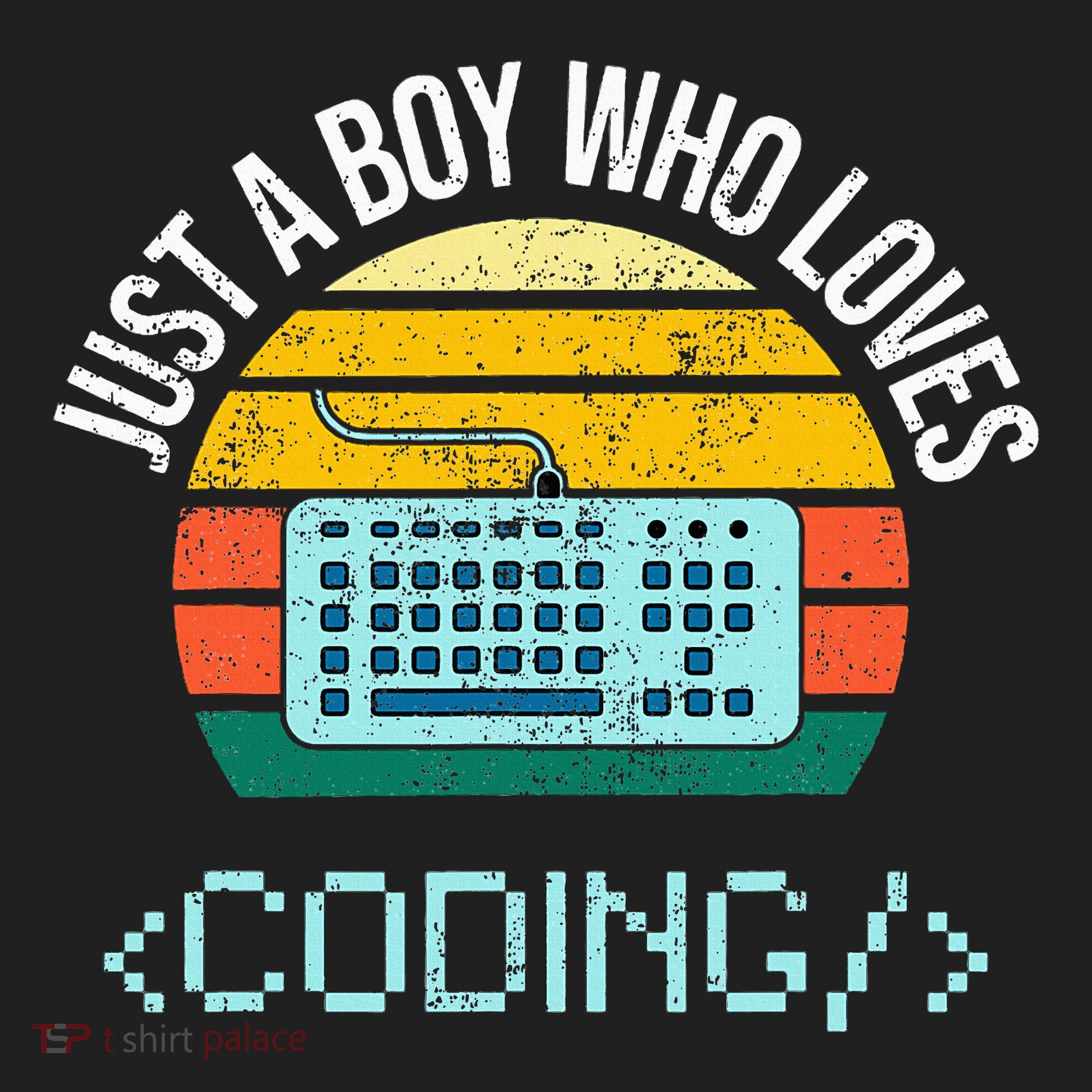 Just A Boy Who Loves Coding Computer Beanie