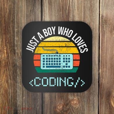 Just A Boy Who Loves Coding Computer Coaster