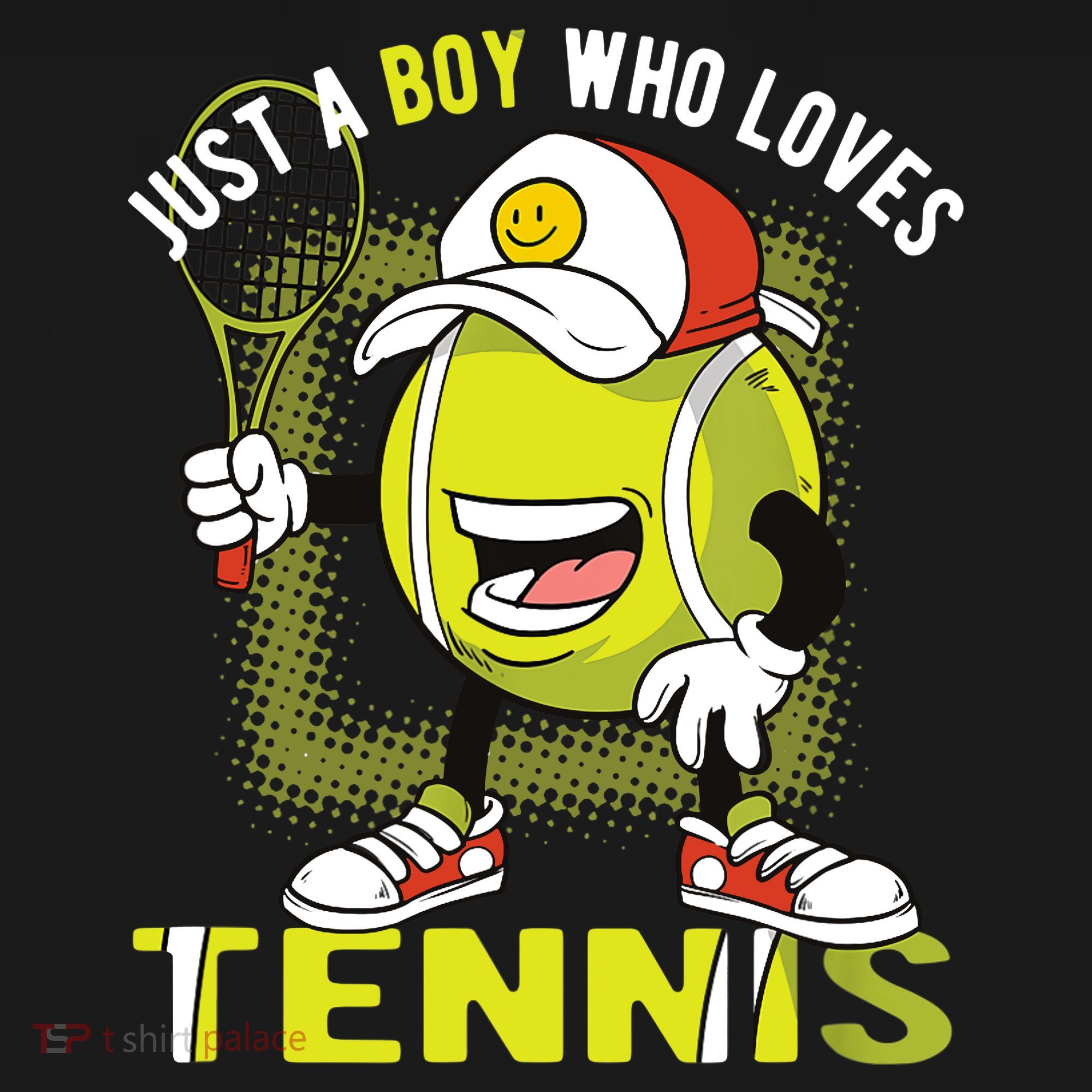 Just A Boy Who Loves Tennis Long Sleeve Shirt