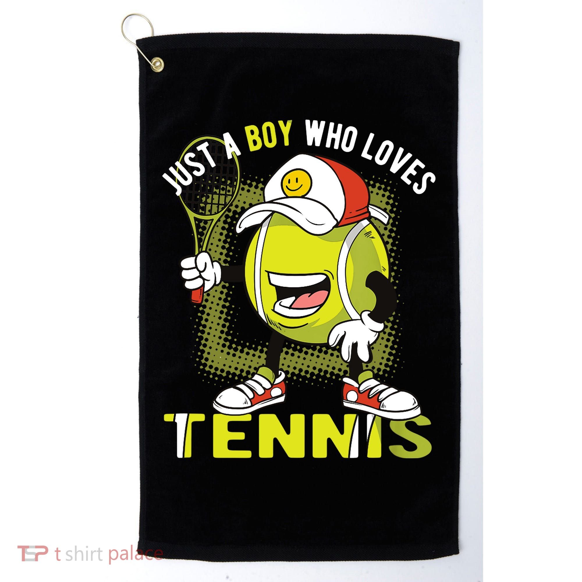 Just A Boy Who Loves Tennis Golf Towel