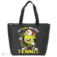 Just A Boy Who Loves Tennis Tote Bag thumb 0