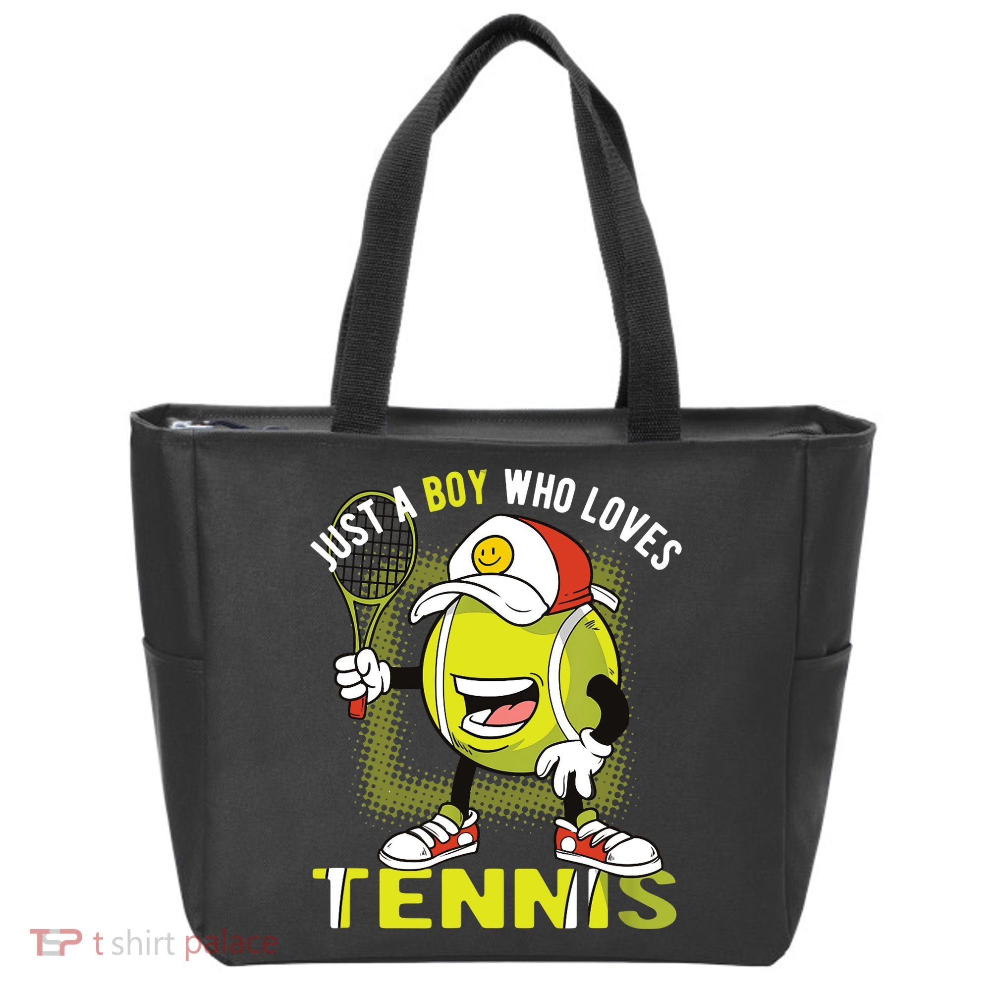 Just A Boy Who Loves Tennis Tote Bag