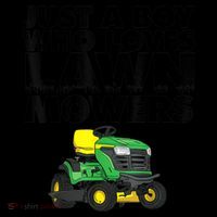 Just A Boy Who Loves Lawn Mowers Coffee Mug thumb 5