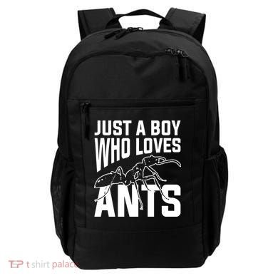 Just A Boy Who Loves Ants Backpack
