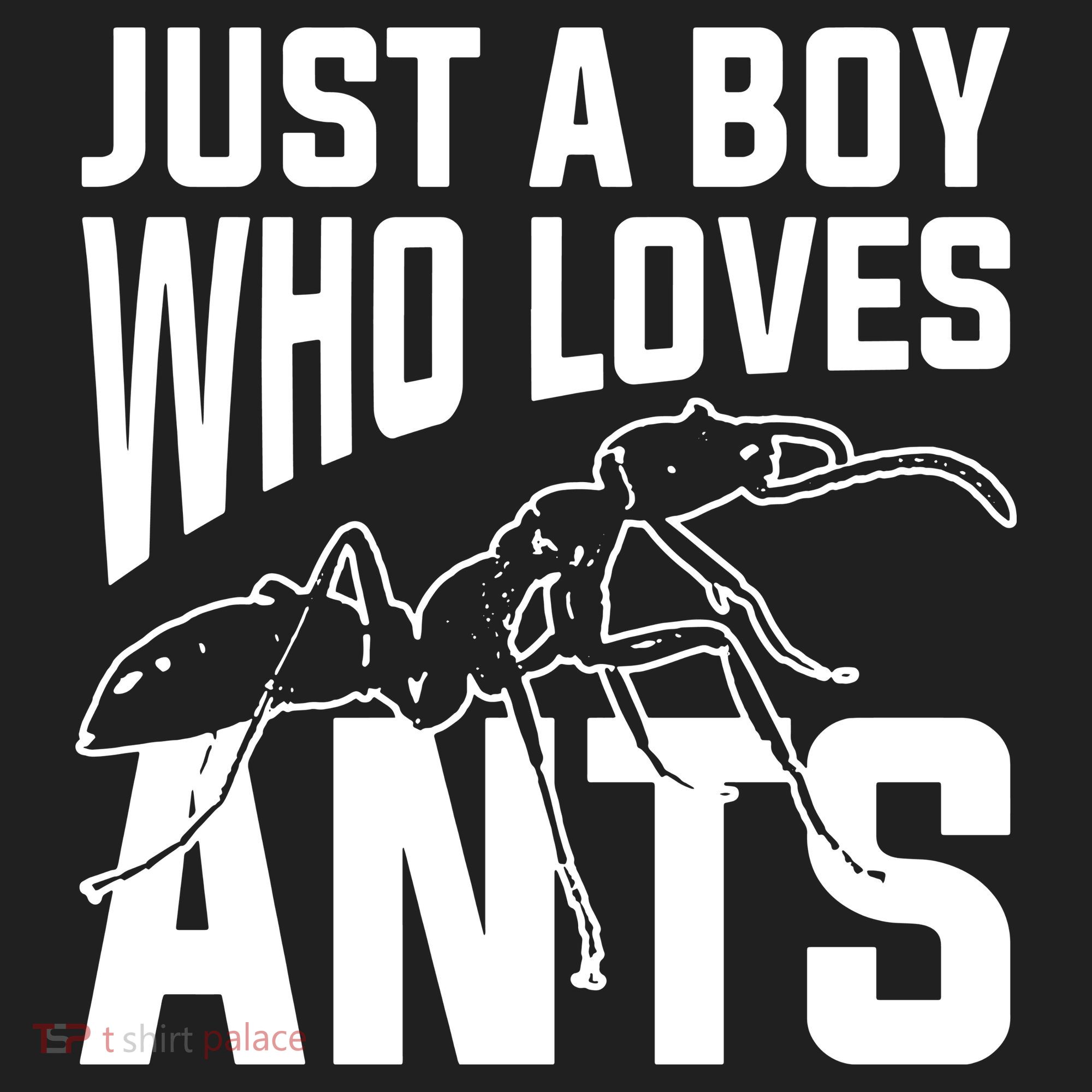Just A Boy Who Loves Ants 40oz Vacuum Insulated Stainless Steel Travel Tumbler