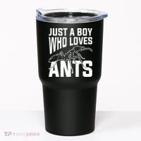 Just A Boy Who Loves Ants Tumbler thumb 0