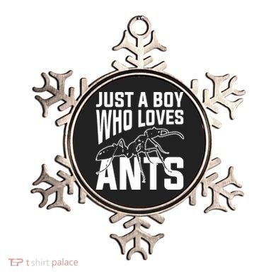 Just A Boy Who Loves Ants Ornament