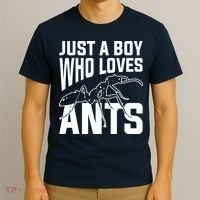 Just A Boy Who Loves Ants T-Shirt thumb 3