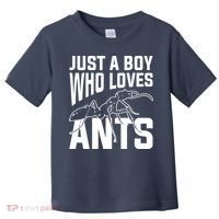 Just A Boy Who Loves Ants Toddler T-Shirt thumb 0