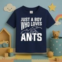 Just A Boy Who Loves Ants Toddler T-Shirt thumb 3