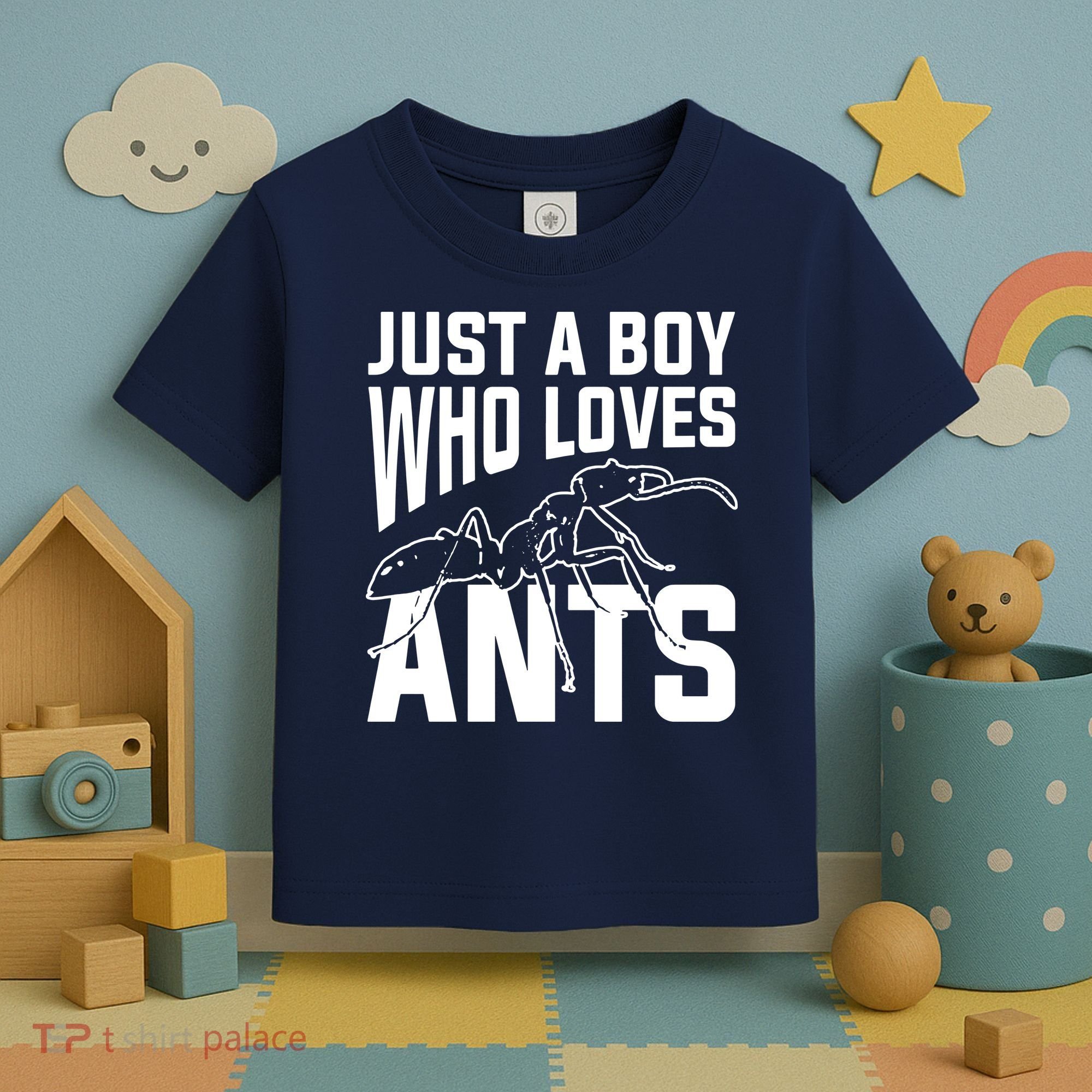 Just A Boy Who Loves Ants Toddler T-Shirt