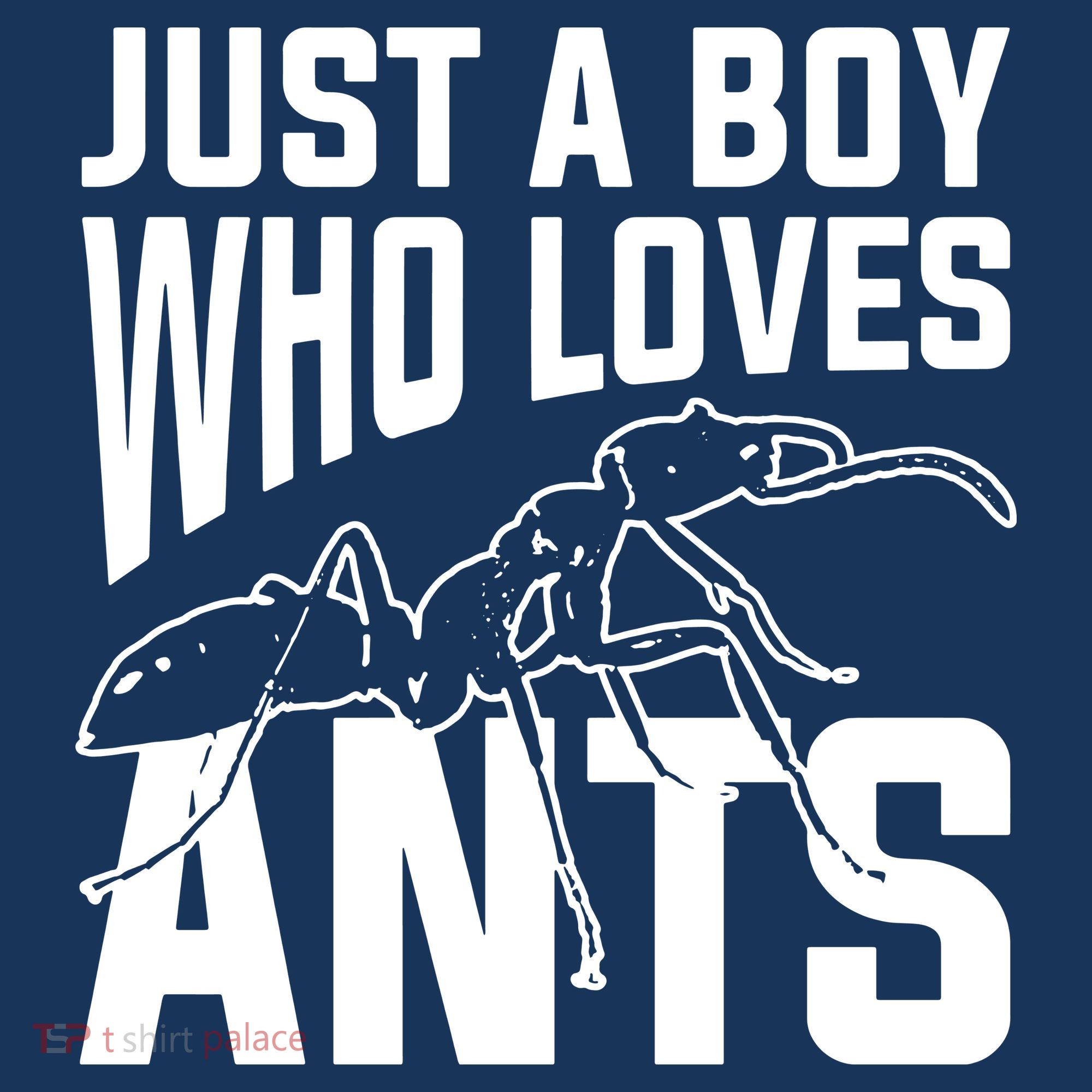 Just A Boy Who Loves Ants Visor