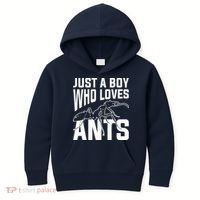 Just A Boy Who Loves Ants Kids Hoodie thumb 0