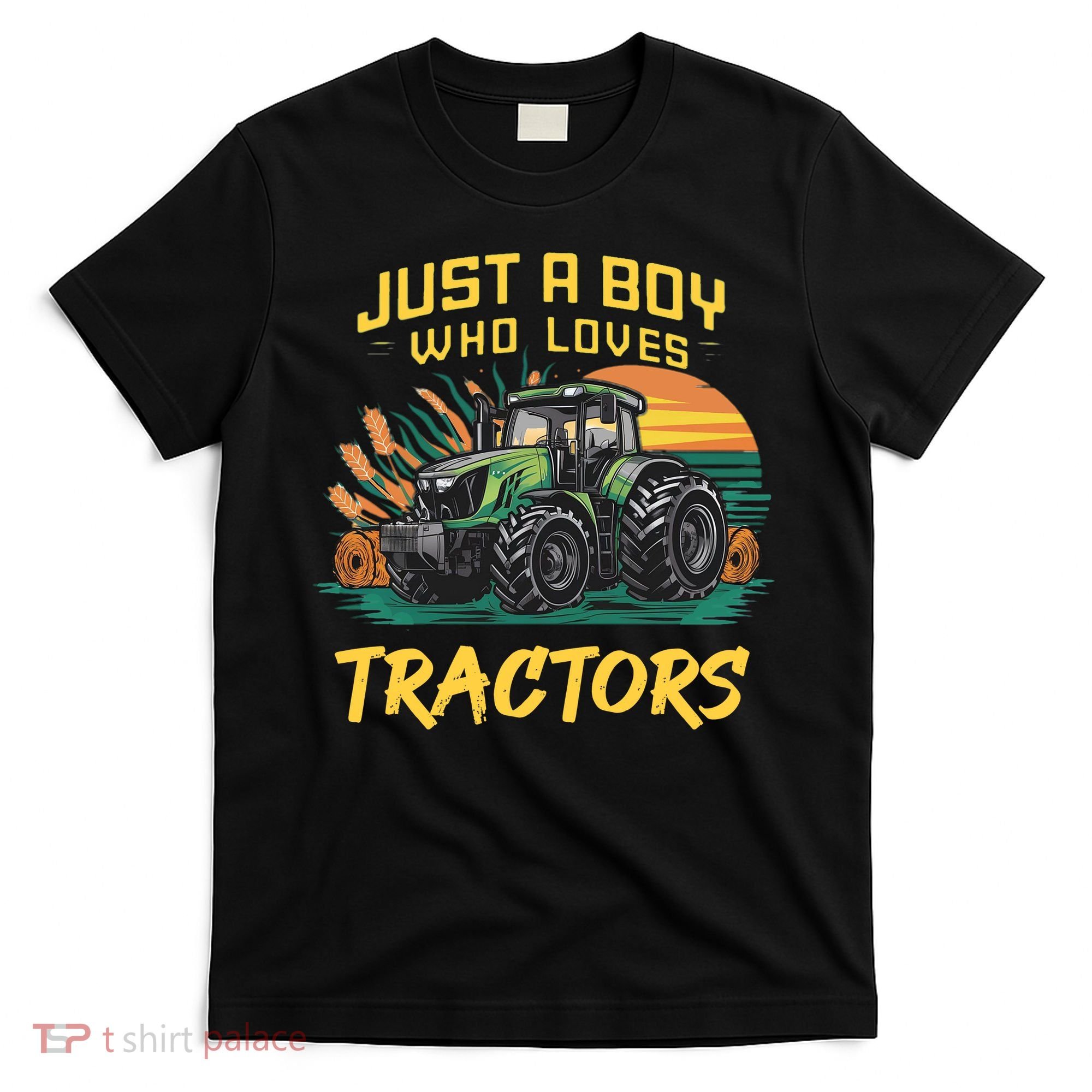 Just A Boy Who Loves Tractors T-Shirt