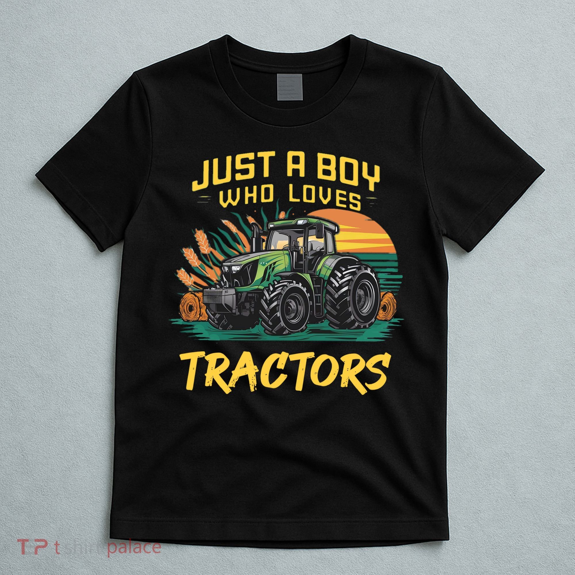 Just A Boy Who Loves Tractors T-Shirt