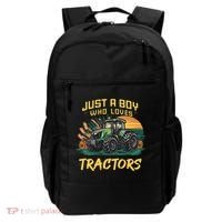 Just A Boy Who Loves Tractors Backpack thumb 0
