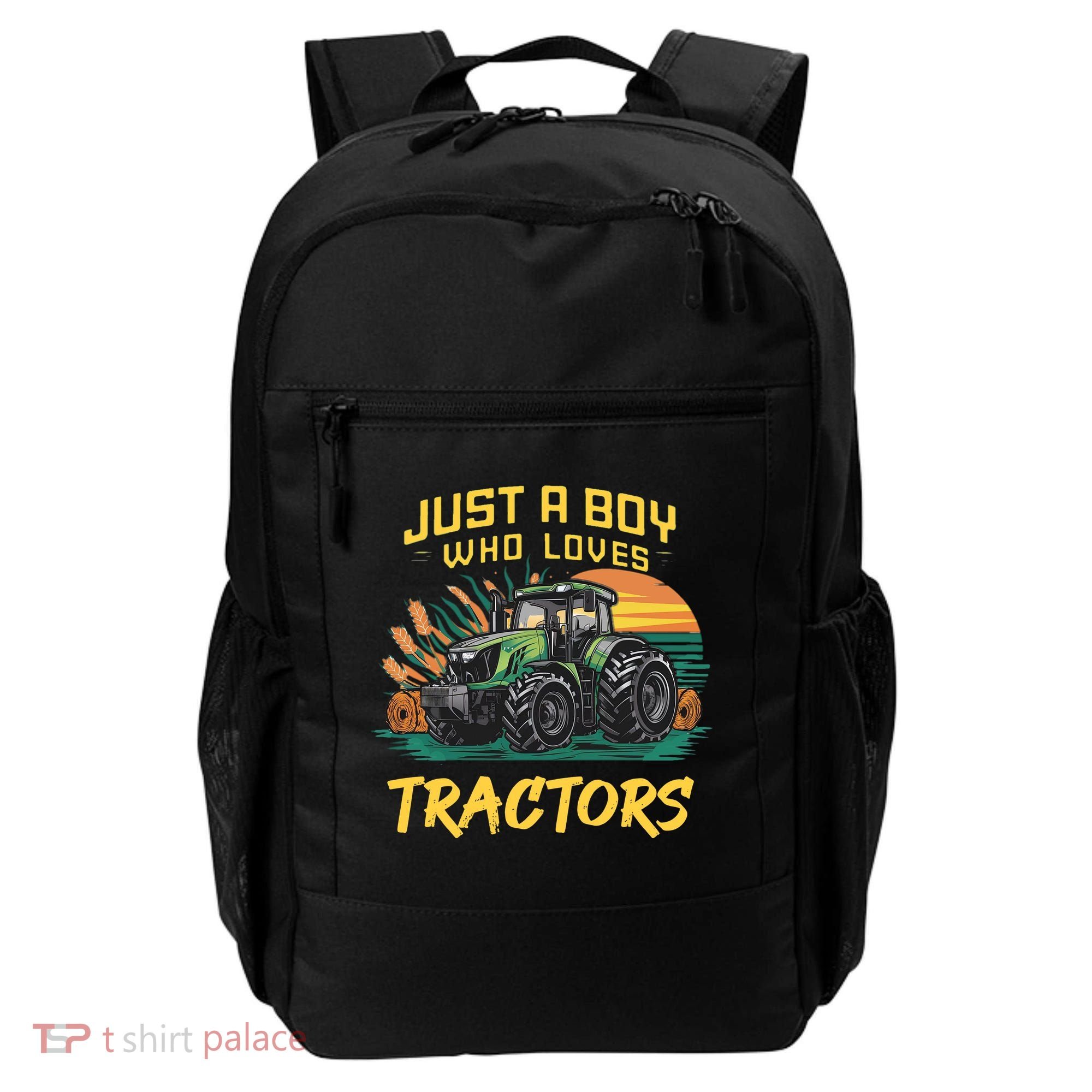Just A Boy Who Loves Tractors Backpack