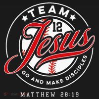 Jesus And Baseball Team Jesus Christian Matthew 2819 Verse Mousepad thumb 1