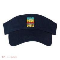 Just a Boy who loves Buses School Bus Visor thumb 0
