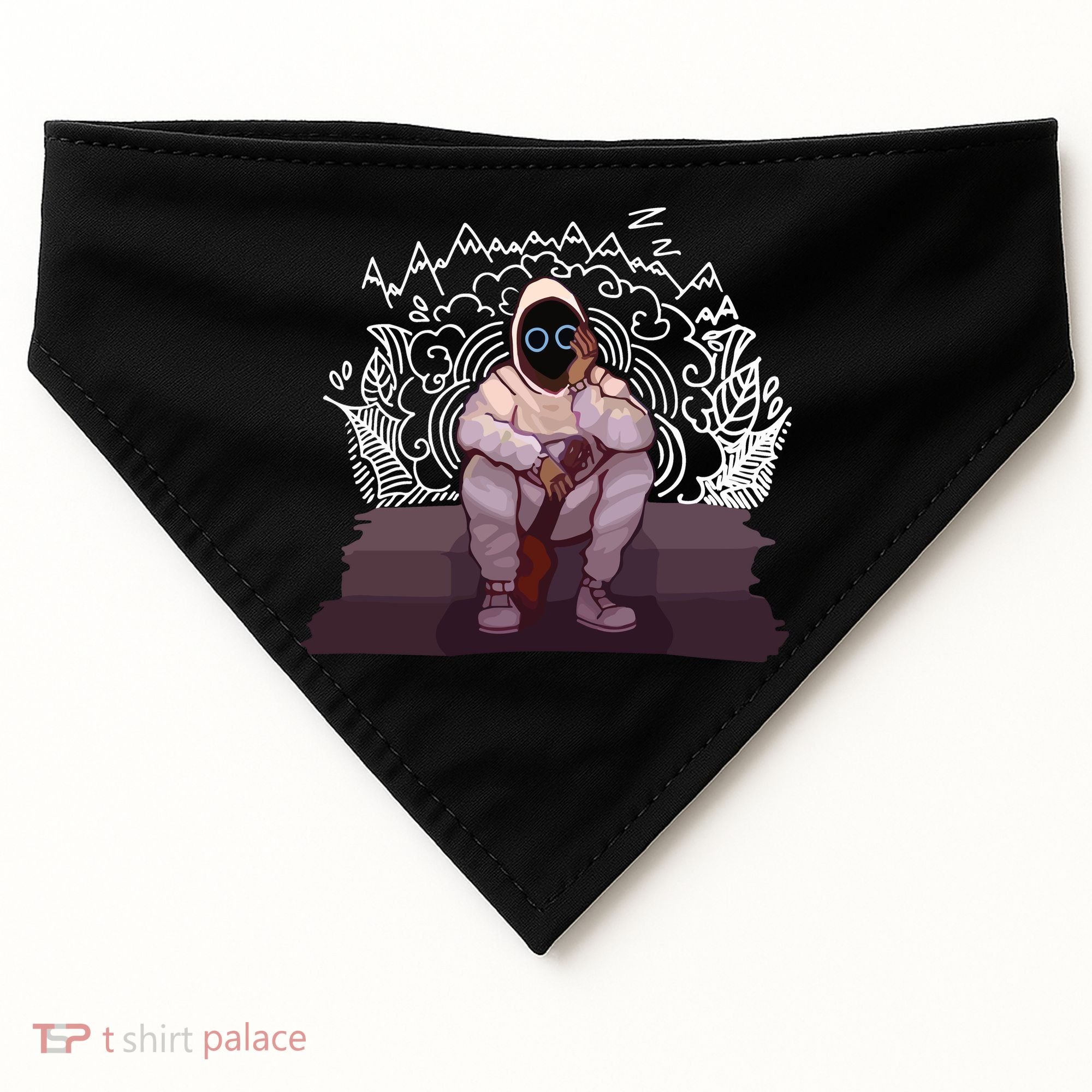 Just A Boy With A Ukulele BoyWithUke USA-Made Doggie Bandana