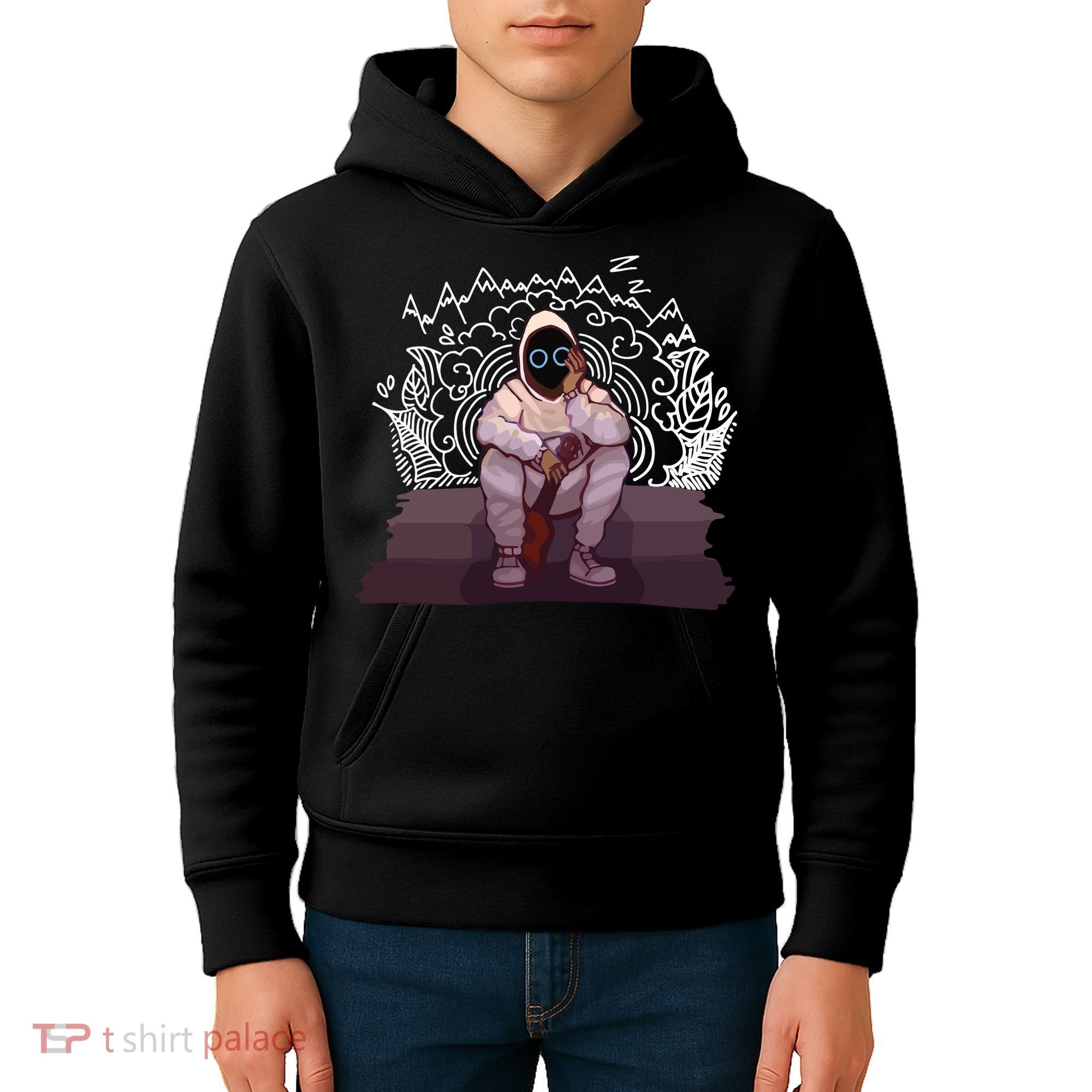 Just A Boy With A Ukulele BoyWithUke Kids Hoodie