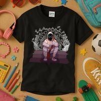 Just A Boy With A Ukulele BoyWithUke Kids T-Shirt thumb 3
