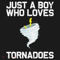 Just A Boy Who Loves Tornadoes Tornado Meteorologist Sweatshirt thumb 3