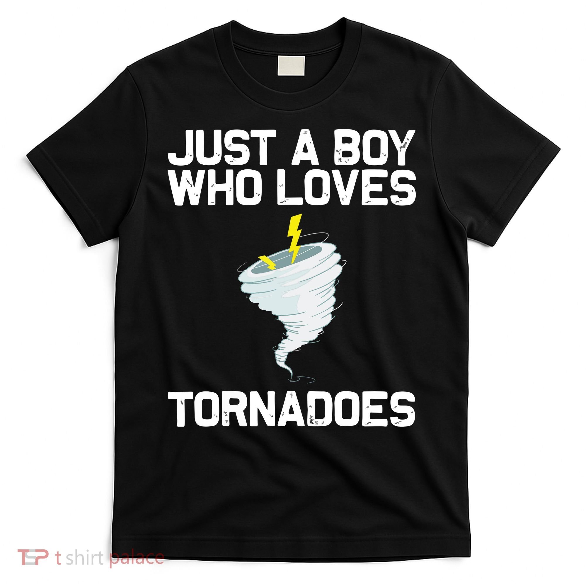 Just A Boy Who Loves Tornadoes Tornado Meteorologist T-Shirt