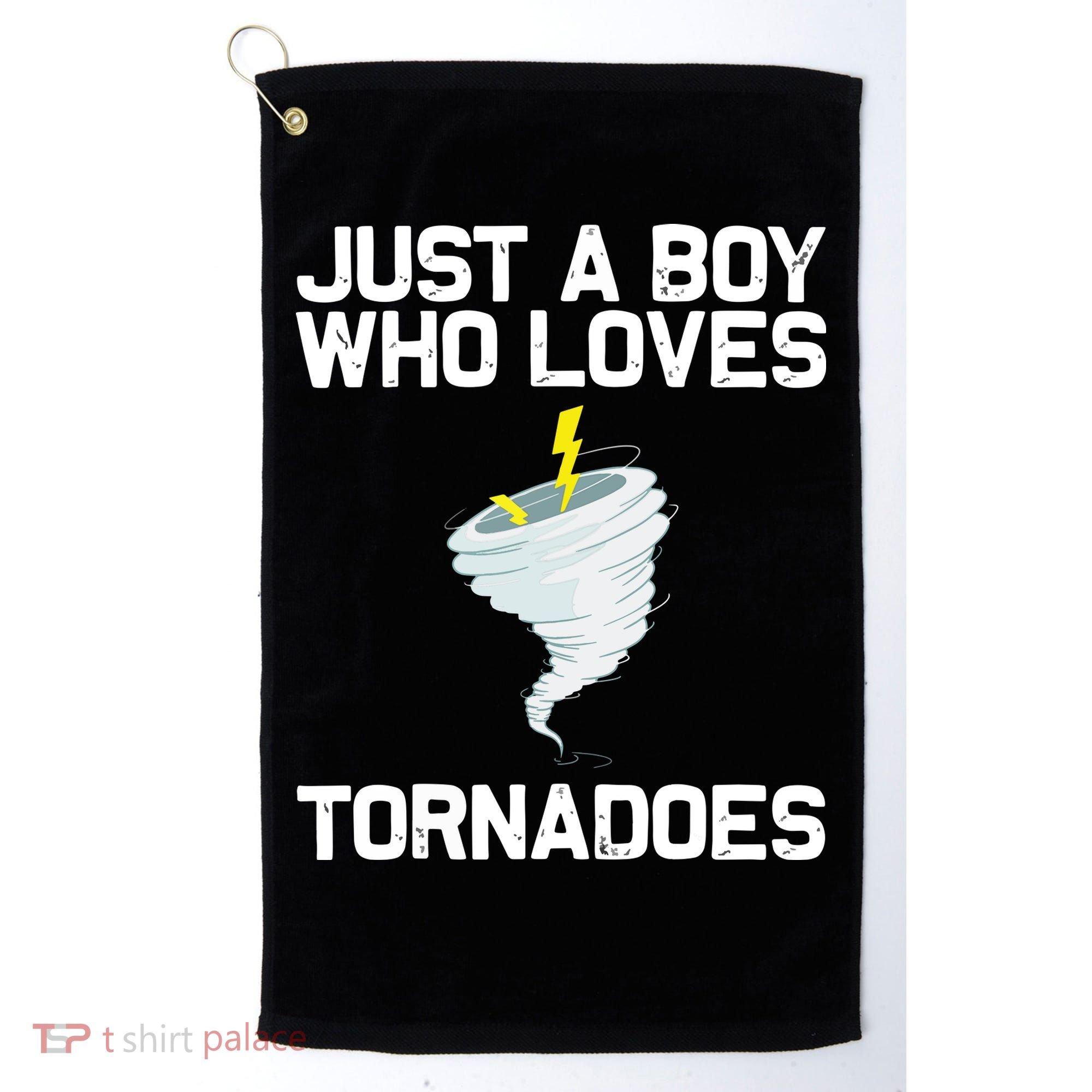 Just A Boy Who Loves Tornadoes Tornado Meteorologist Golf Towel