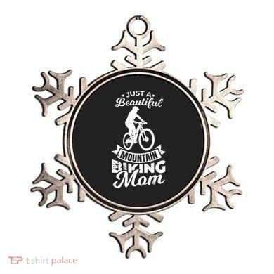 Just A Beautiful Mountain Biking Mom Meaningful Gift Ornament