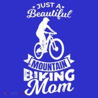 Just A Beautiful Mountain Biking Mom Meaningful Gift Toddler Hoodie thumb 2