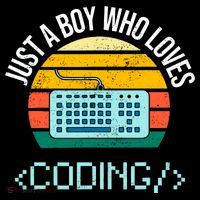 Just A Boy Who Loves Coding Computer Funny Toddler Hoodie thumb 2