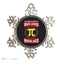 Just A Boy Who Loves Pi Whales Pi Day Ornament thumb 0