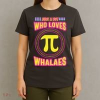 Just A Boy Who Loves Pi Whales Pi Day T-Shirt thumb 4