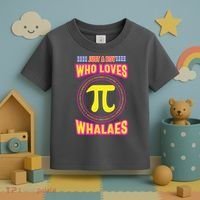 Just A Boy Who Loves Pi Whales Pi Day Toddler T-Shirt thumb 3