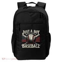 Just A Boy Who Loves Baseball Backpack thumb 0